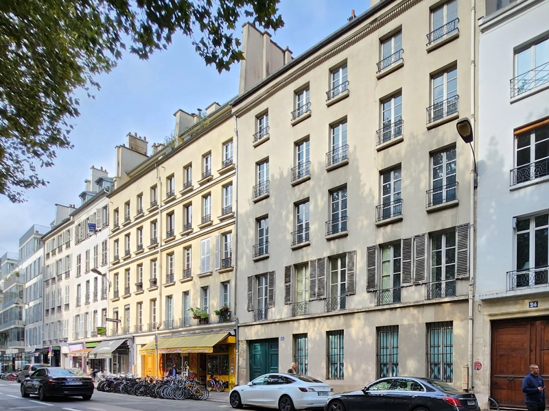 Rénovation de colombages ou pans de bois à Paris (75) Immeuble à colombages Paris