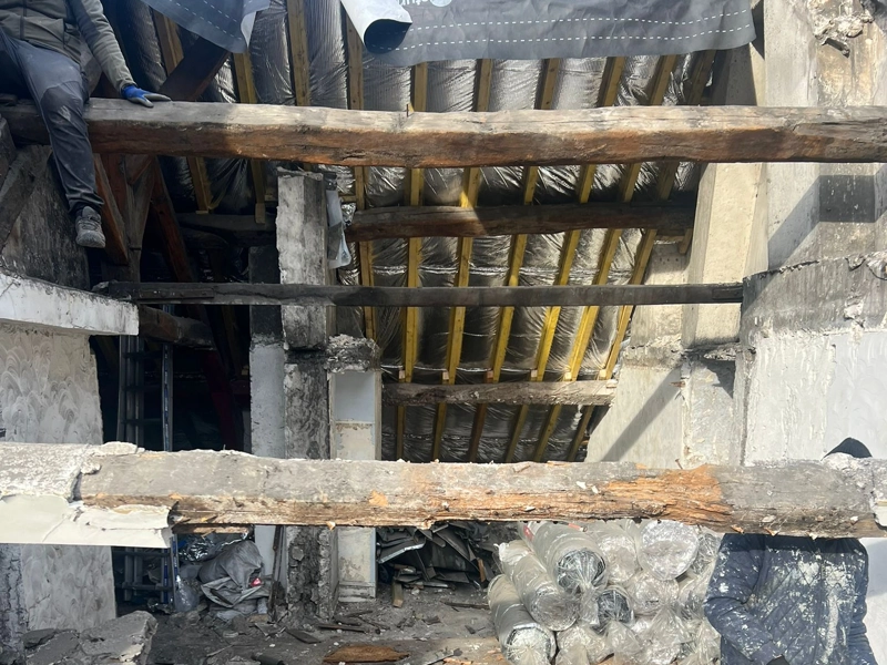 Rénovation complète d'une charpente
