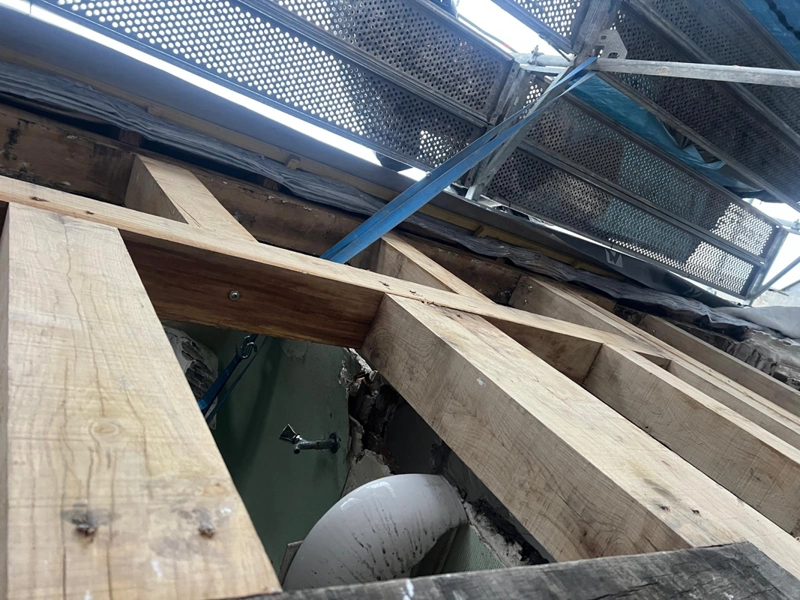 Restauration de pans de bois
