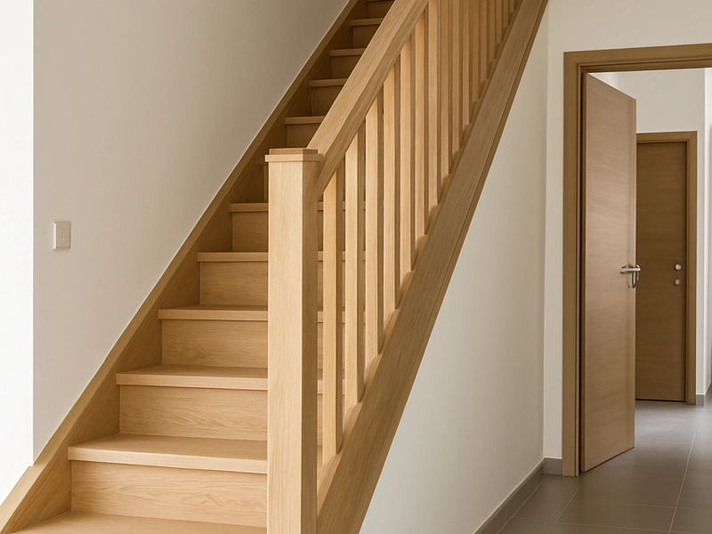 Escalier droit