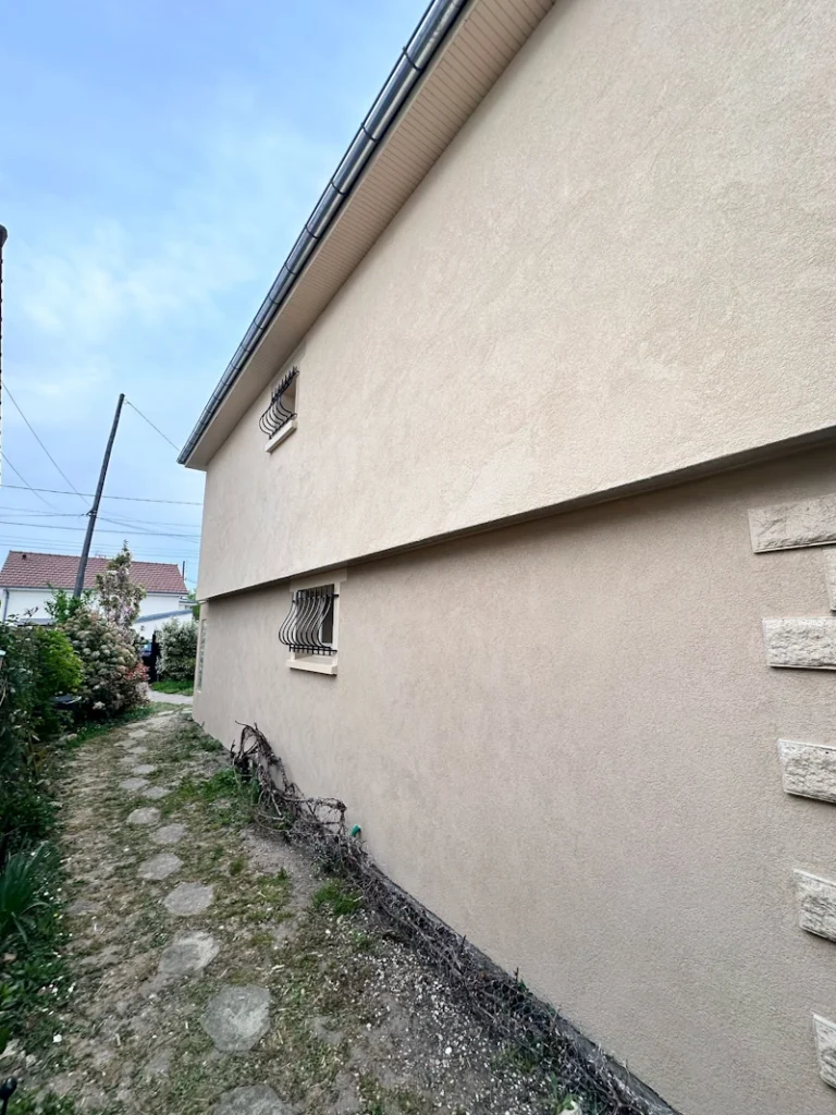 Isolation exterieure mur pignon