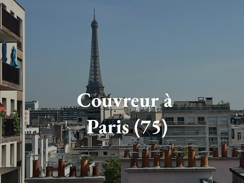 Couvreur à Paris