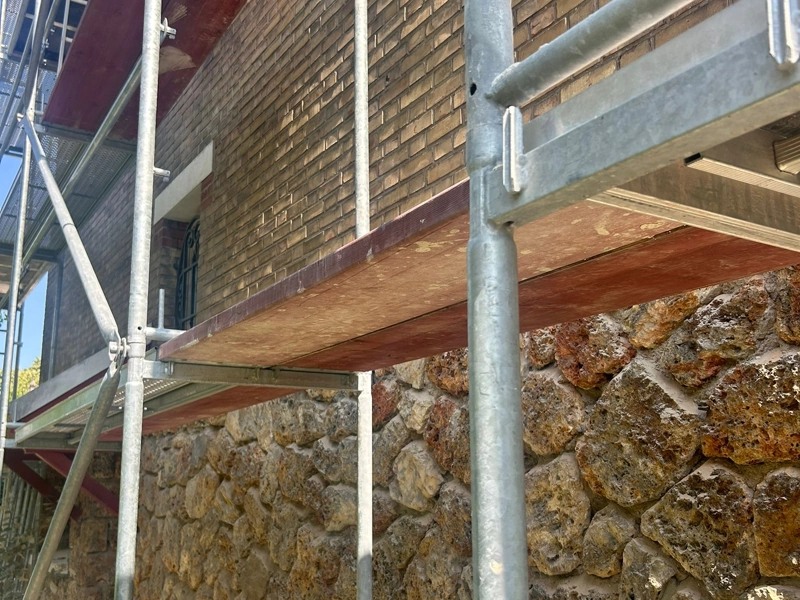 Nettoyage de façade de maison