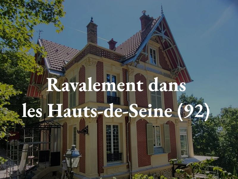 Ravalement dans les Hauts-de-Seine (92)
