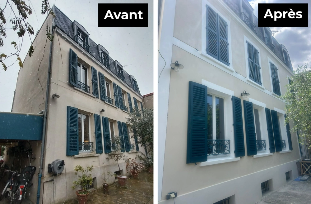 Rénovation façade Bagnolet