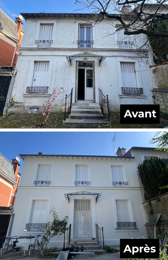 Ravalement de façade Paris 20 e arrondissement
