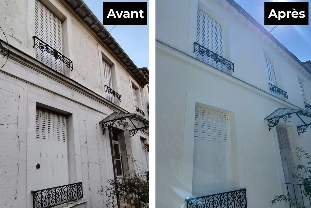 Entreprise de ravalement de façade Paris 20