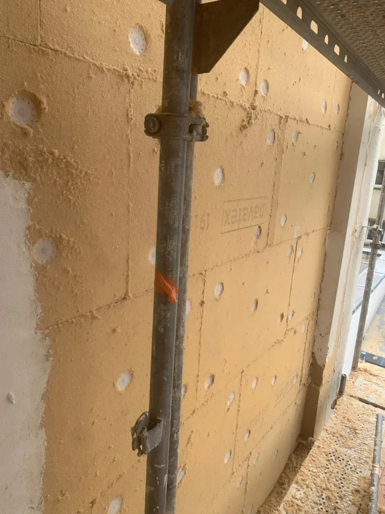 Chantier renovation facade paris15