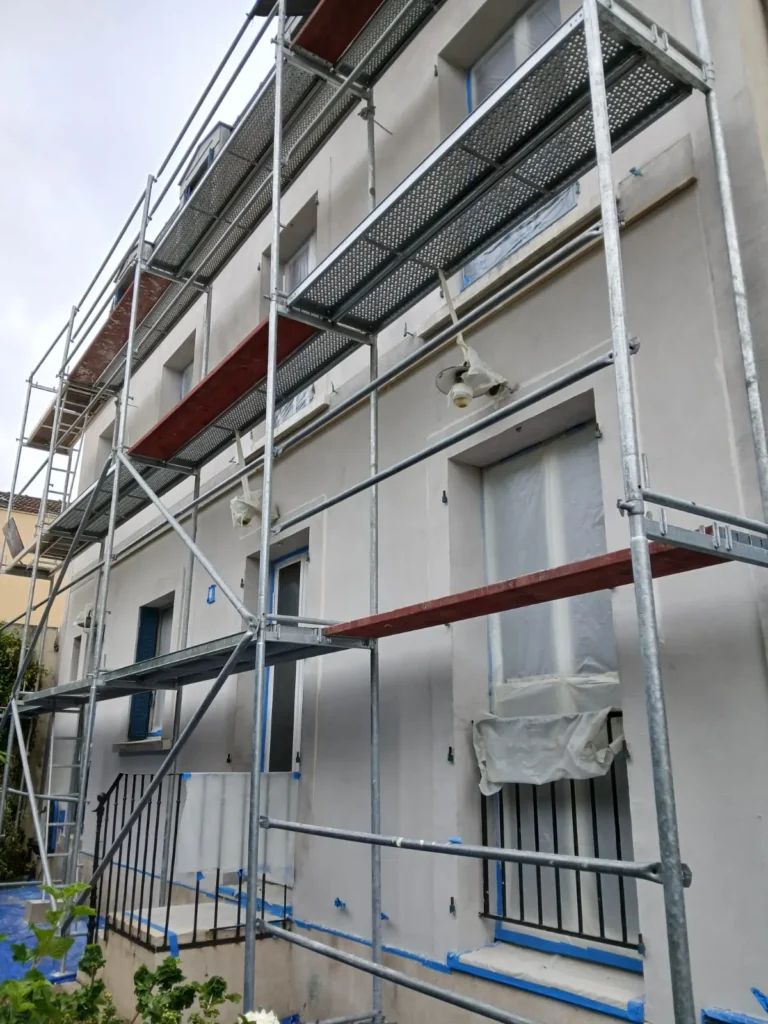 Enduit ecologique facade 93170
