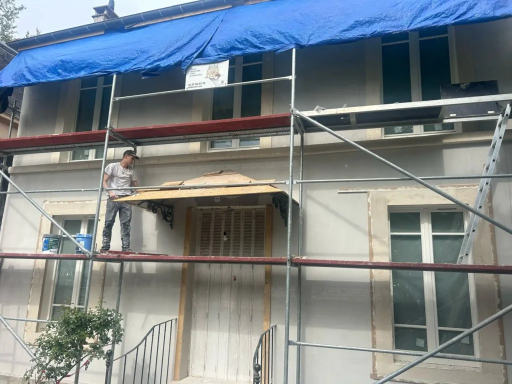 Expertise ravalement platre chaux