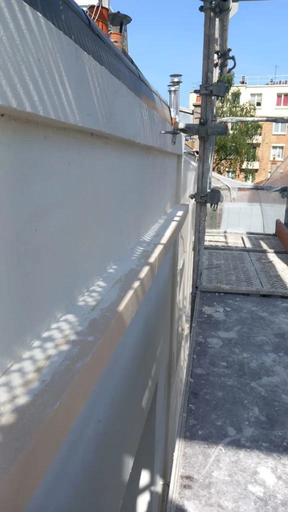 Facade fibre bois paris 13e