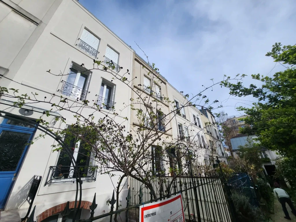 Isolation facade fibre bois paris 13e scaled