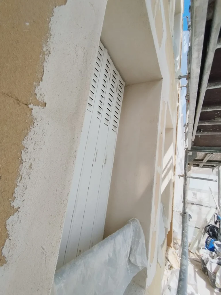 Renovation facade paris 13e