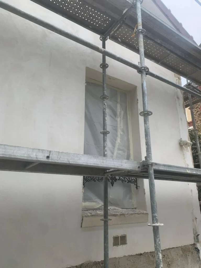 Restauration decor facade rosny