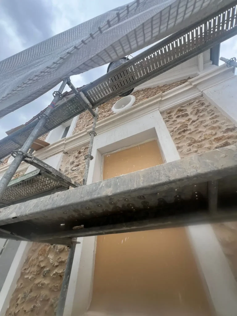 Traitement facade apparente rosny