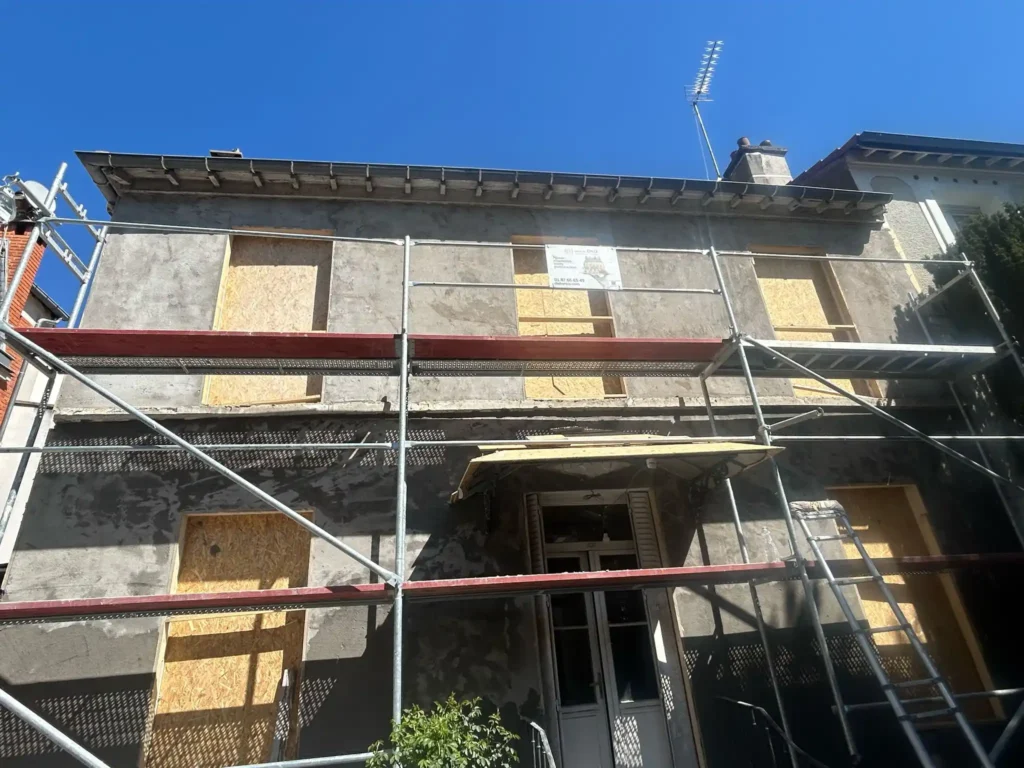 Traitement fissures facade paris20