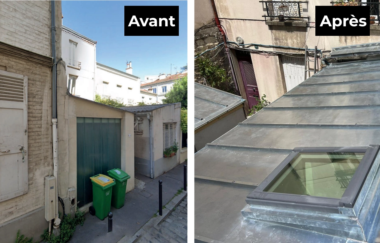 Rénovation de toiture à Paris 17e