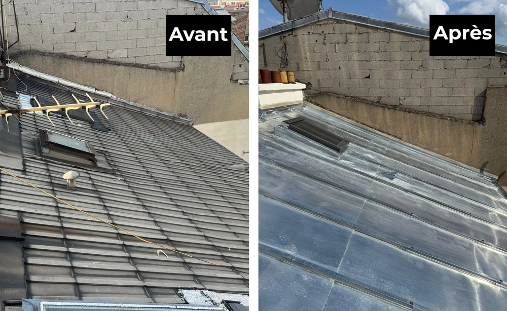 Entreprise de toiture Paris 11e