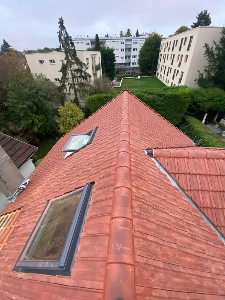 Chantier tuiles et sarking velizy