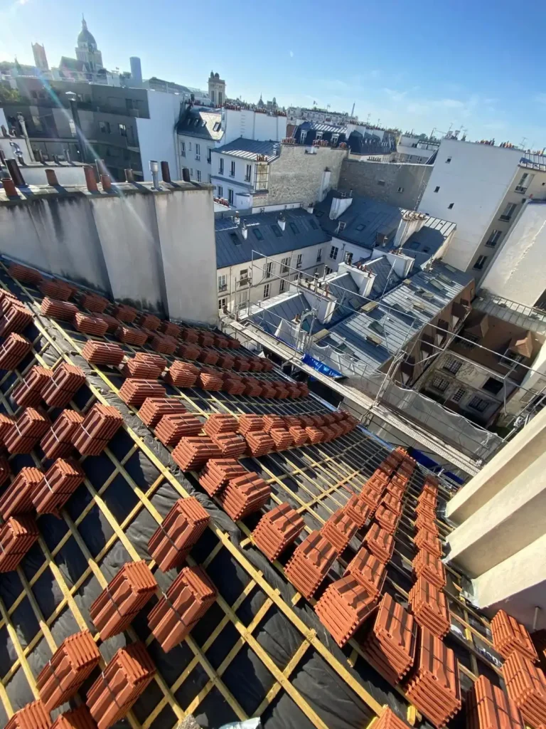Couverture traditionnelle paris 5