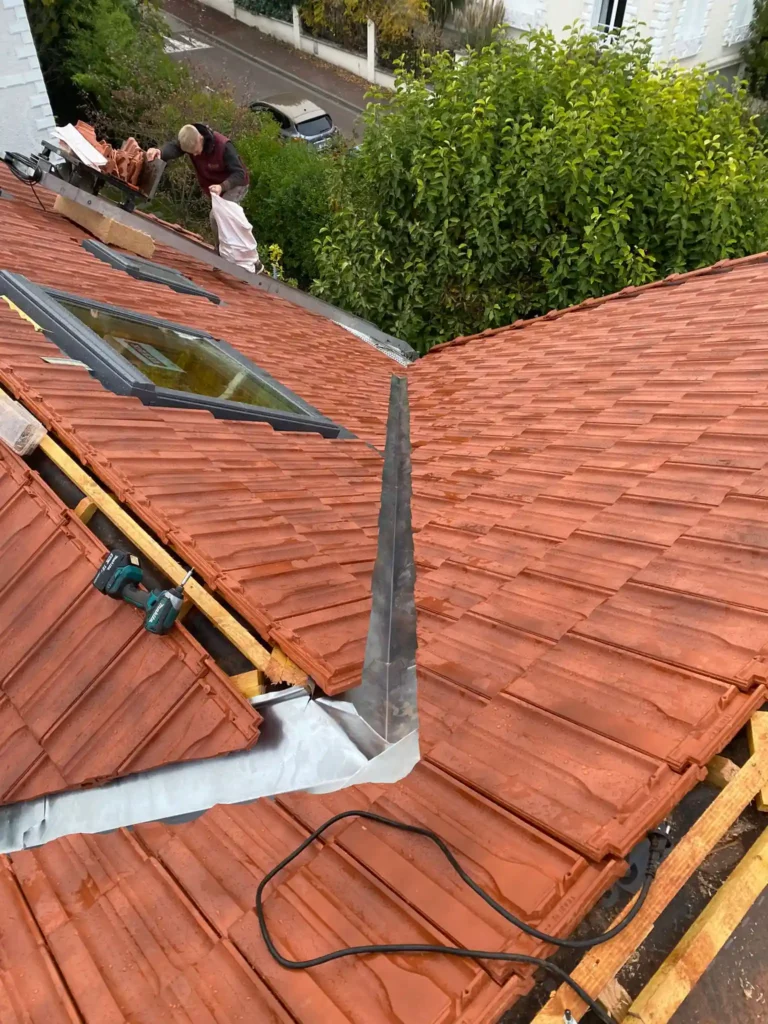 Renovation charpente et toit velizy