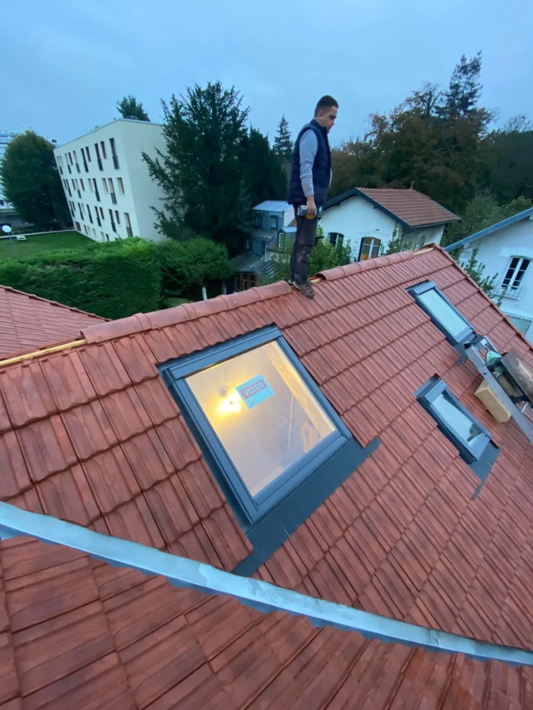 Renovation toit combles sarking velizy