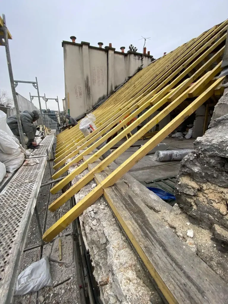 Structure charpente paris 5e