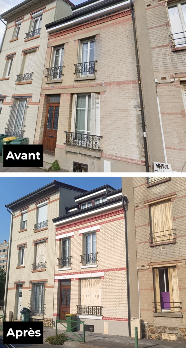 Ravalement extérieur à Malakoff (92)