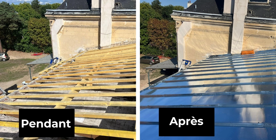Rénovation de toiture Milon la Chapelle 78470