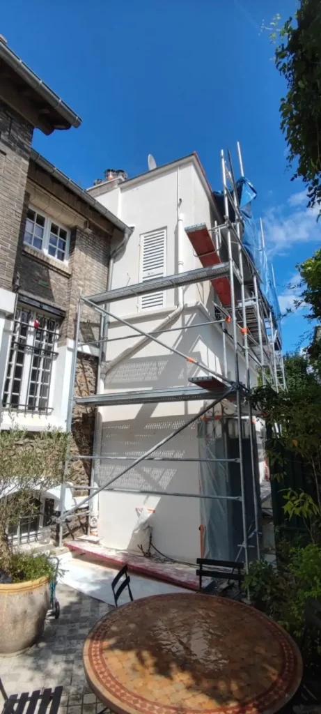 Renovation immeuble paris 18e