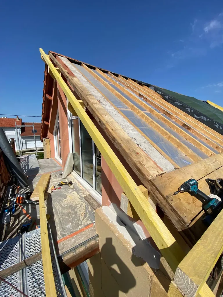 Toiture neuve tuiles morsang
