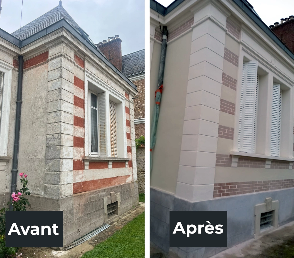 Ravalement à Verrières le Buisson