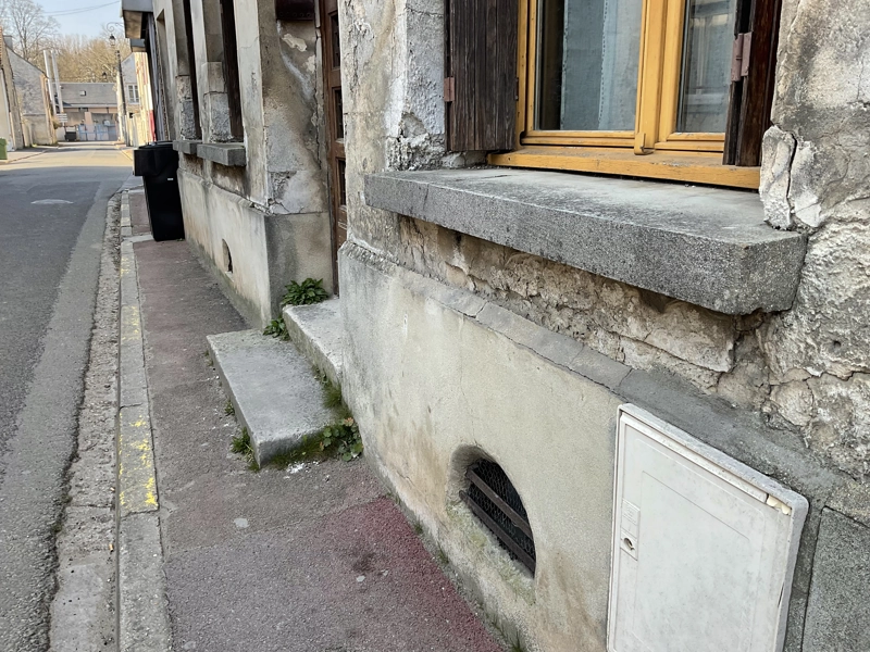 Rénovation d'un enduit