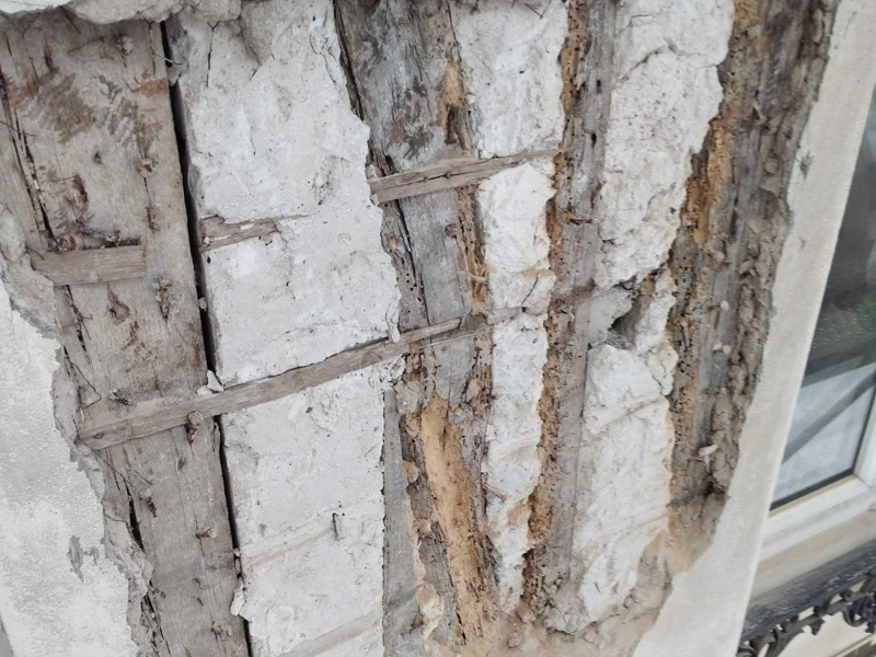 Travaux sur pans de bois