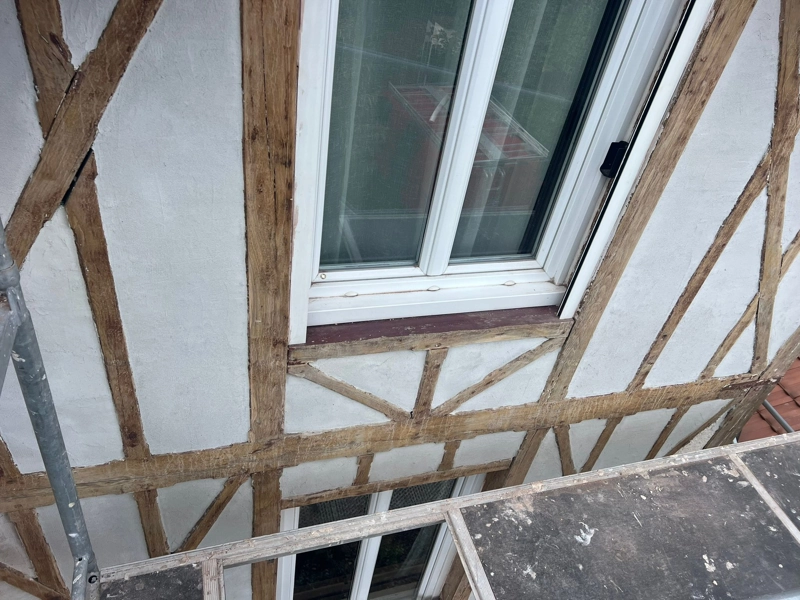 Structure en pan de bois