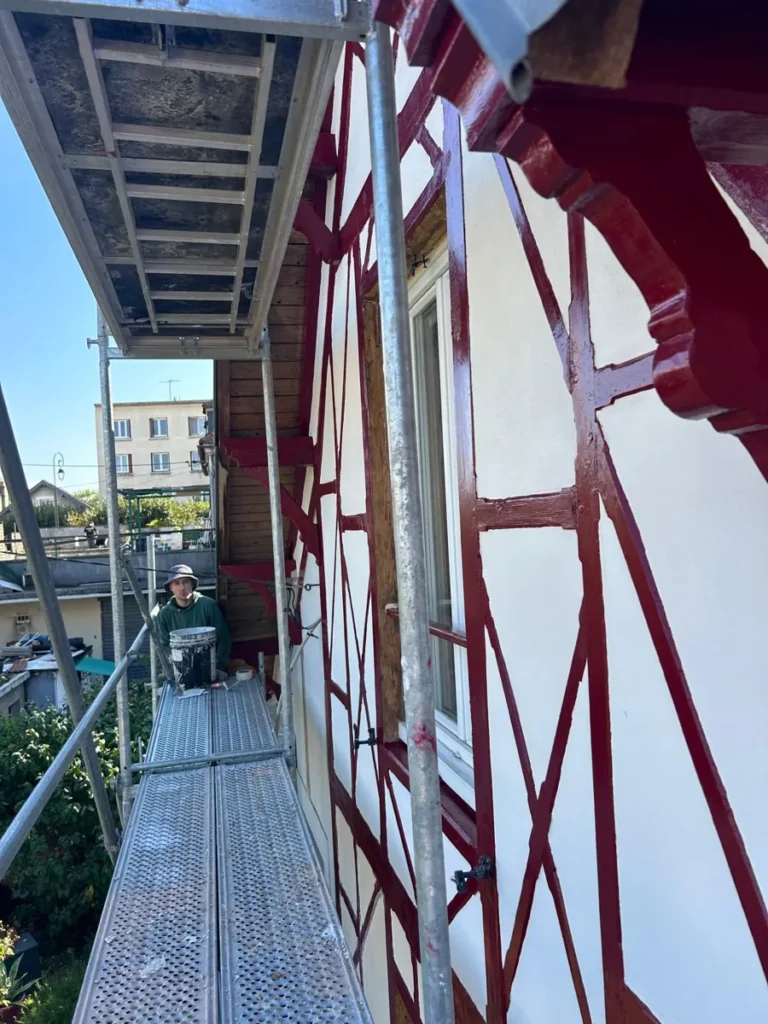 Enduit facade chelles