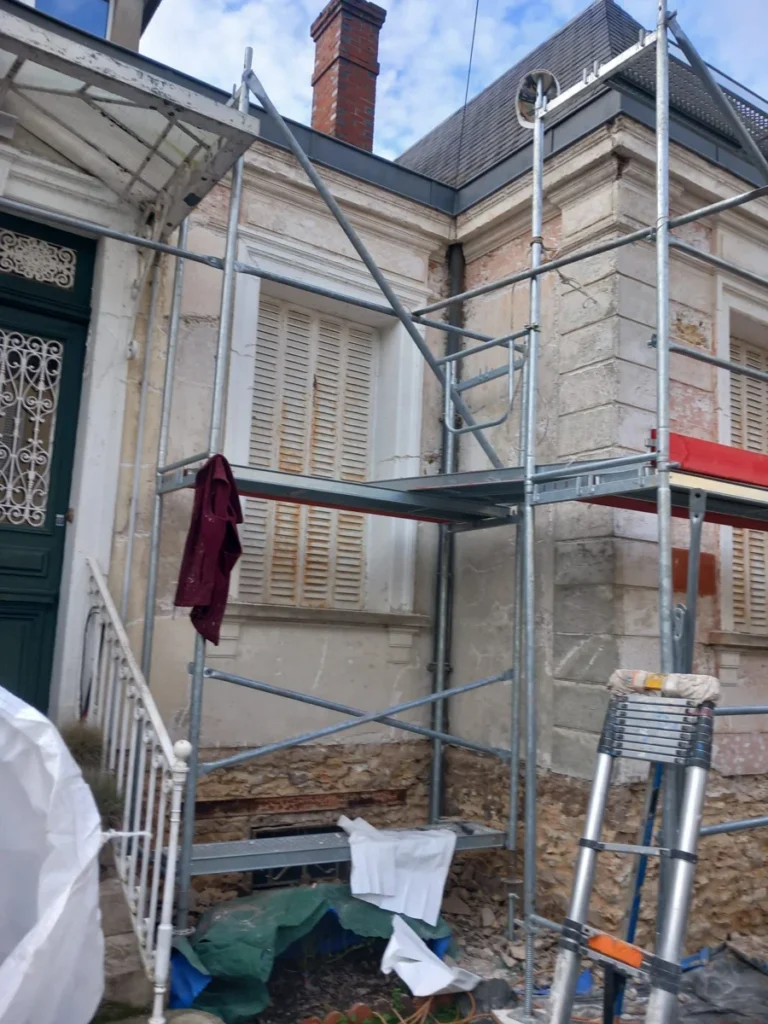 Entreprise enduit a la chaux verrieres le buisson