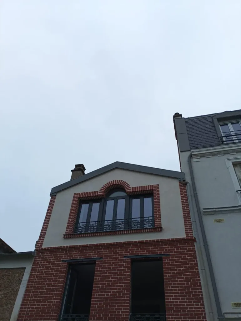 Entreprise facade brique meudon