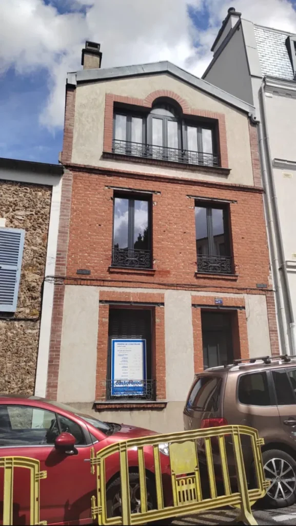 Ravalement d'une façade à Meudon