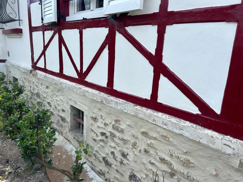 Renovation colombages anciennes chelles