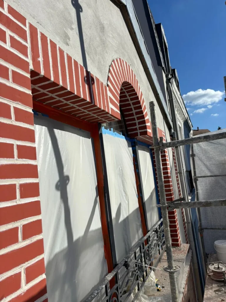 Restauration brique rouge meudon