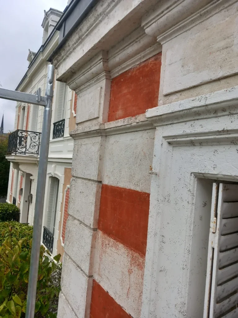 Travaux facade verrieres le buisson