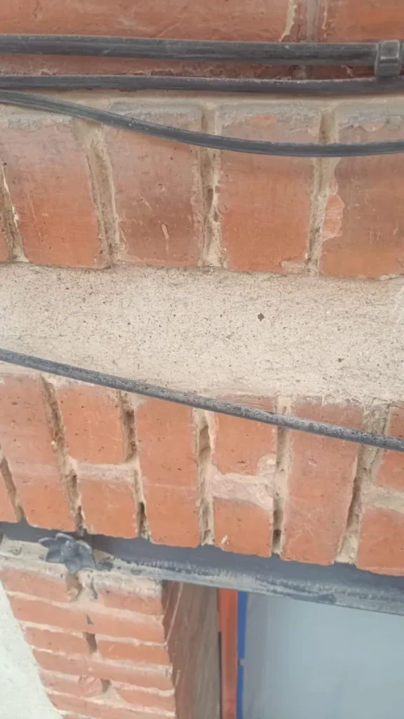 Travaux sur facade en brique meudon