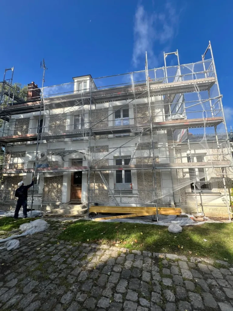 Ravalement maison ancienne rambouillet 24