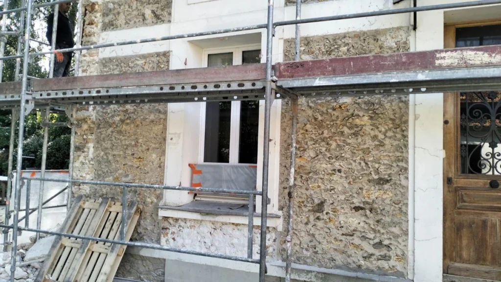 Rejointoiement pierre rambouillet suite 7