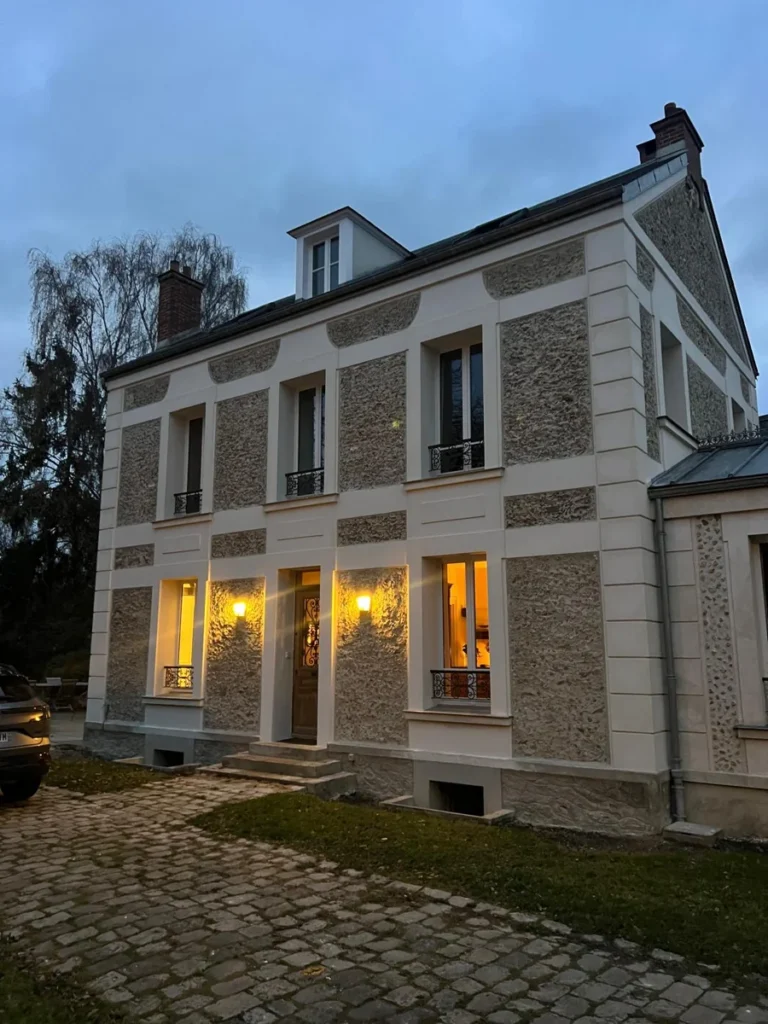 Renovation decor facade rambouillet 47