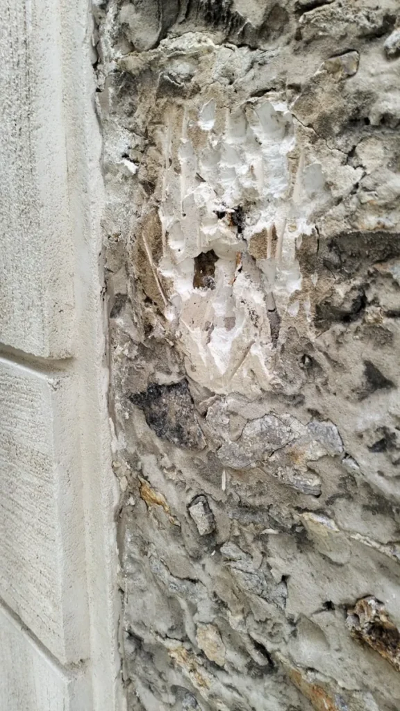 Renovation enduit chaux 14