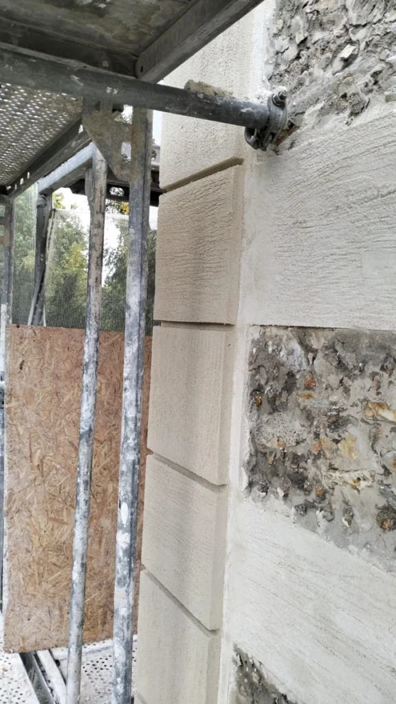 Renovation facade rambouillet 2