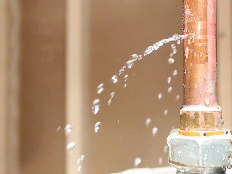Fuite d'eau maison