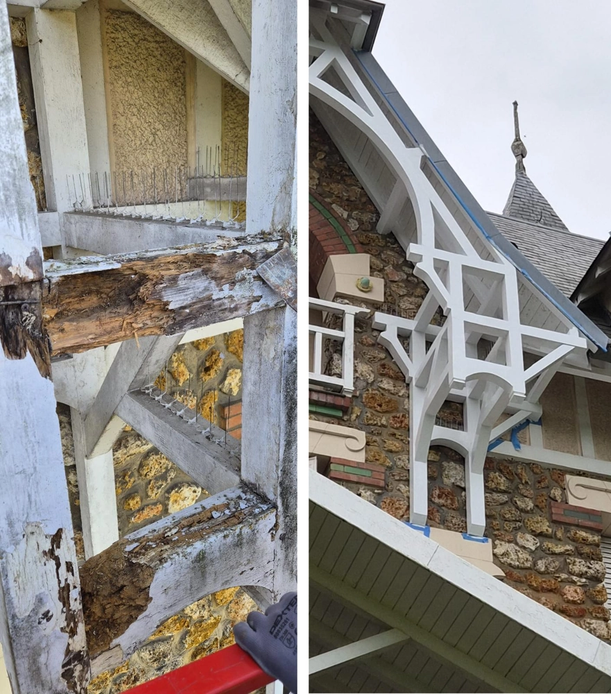 Travaux de toiture Sceaux 92 avant/après